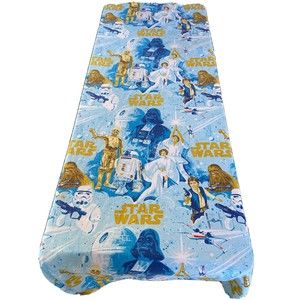 vintage 1977 STAR WARS BIBB TWIN FLAT SHEET movie sci fi film usa 70s 80s